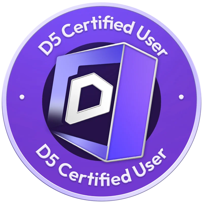 D5 Certified User logo
